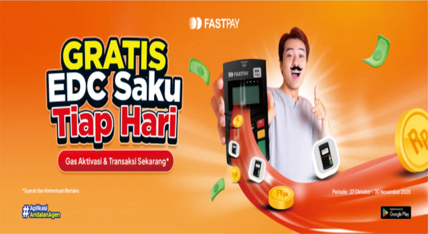EDC Saku Fastpay gratis