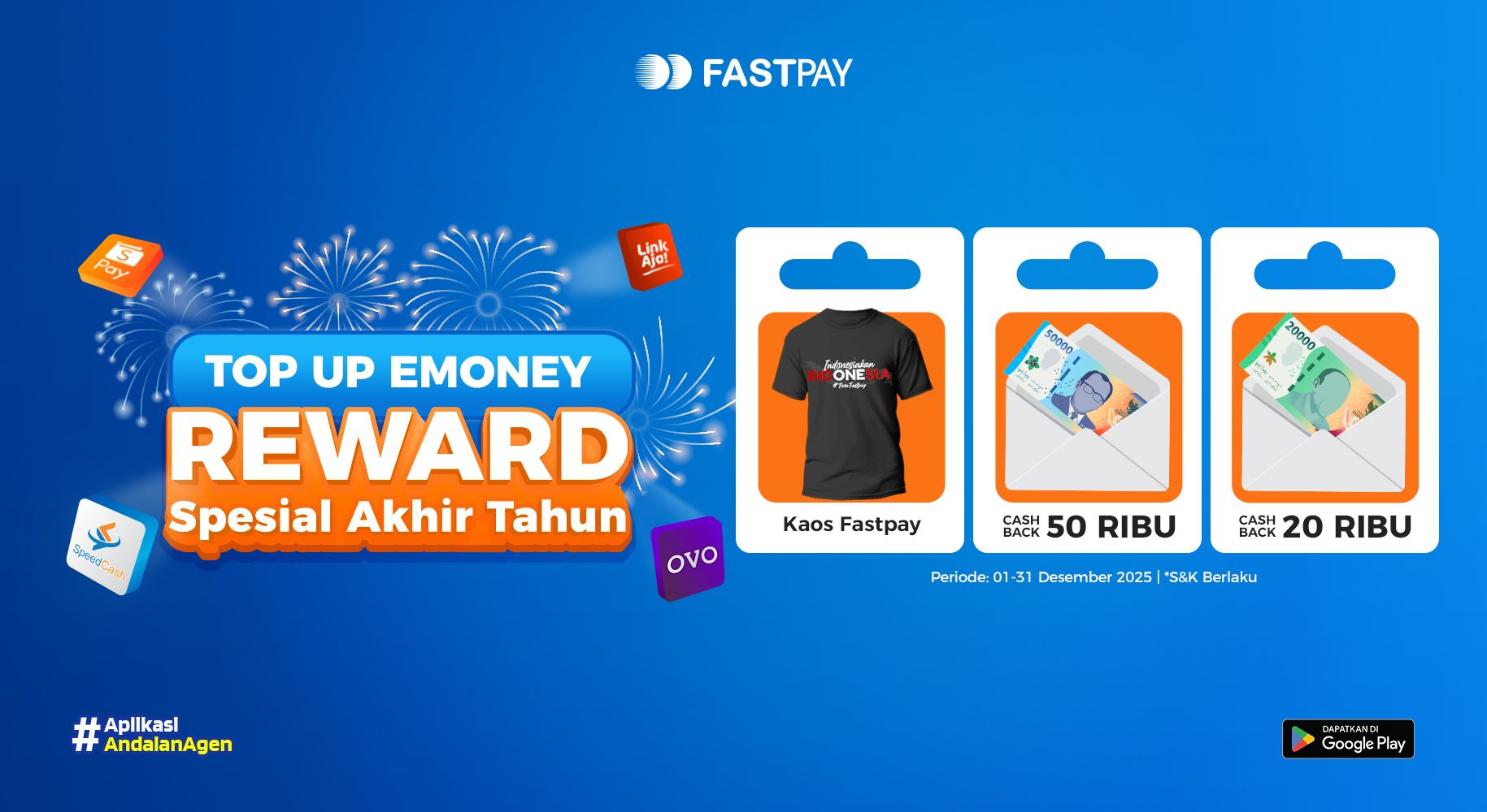 Promo-Fastpay-Desember-Transaksi-eMoney-eWallet-dapat-Kaos-fastpay