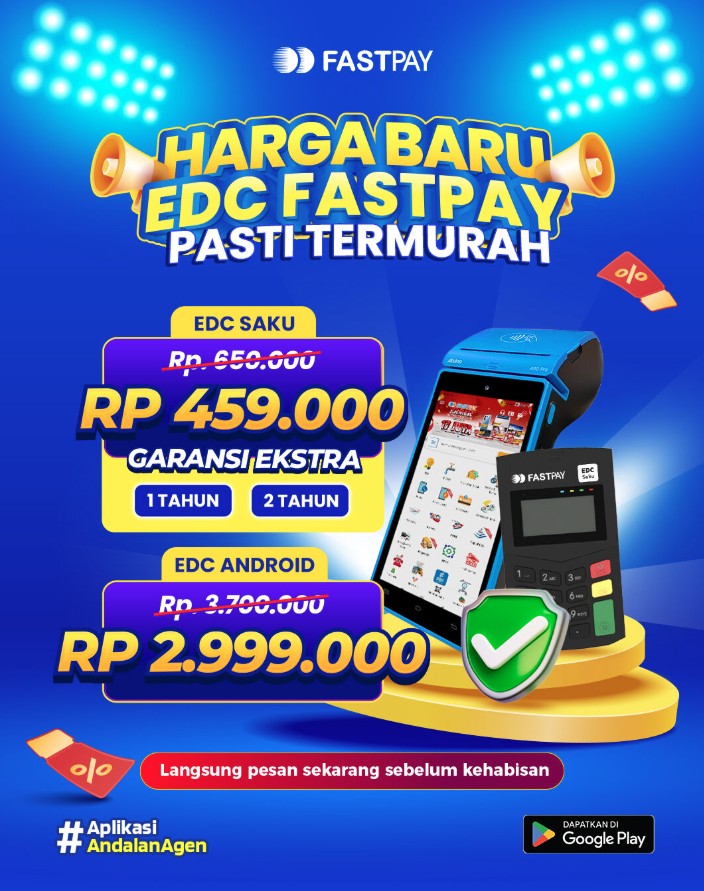 harga promo EDC fastpay terbaru