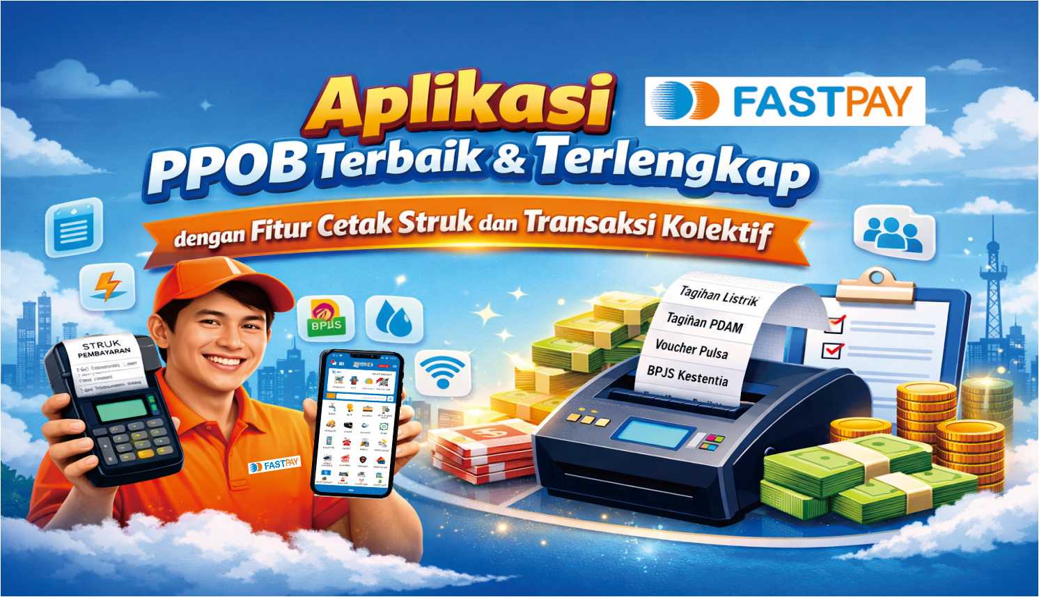 Aplikasi ppob resmi terbaik bisa cetak struk di PC dan laptop