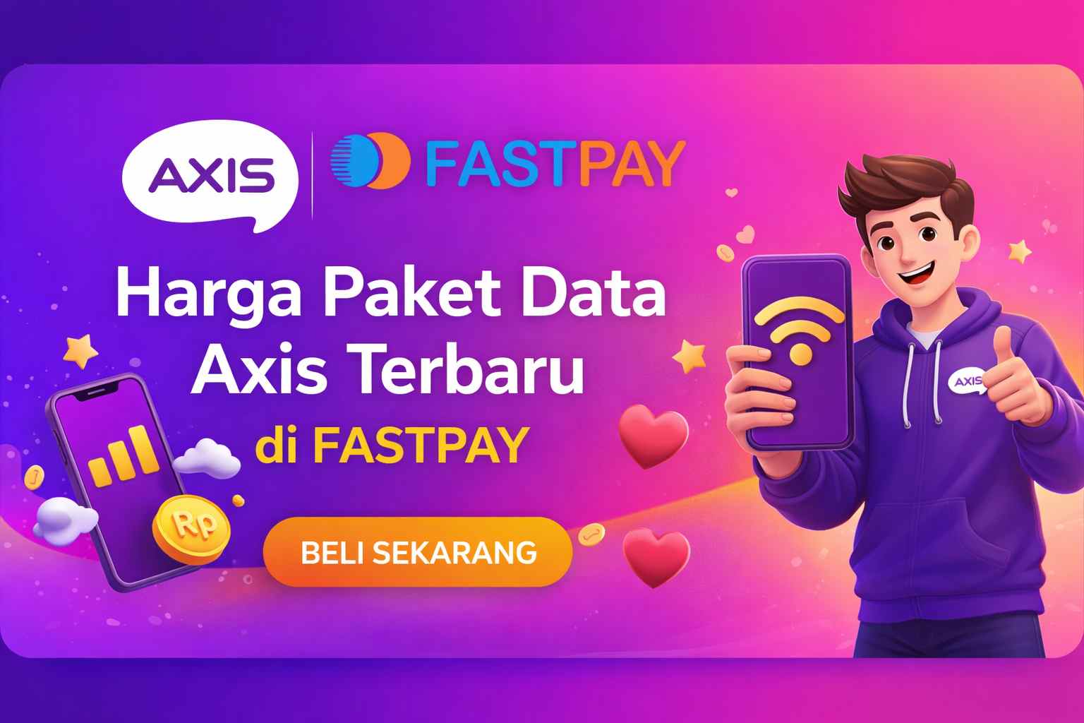 Harga Paket Data Axis terbaru di Fastpay