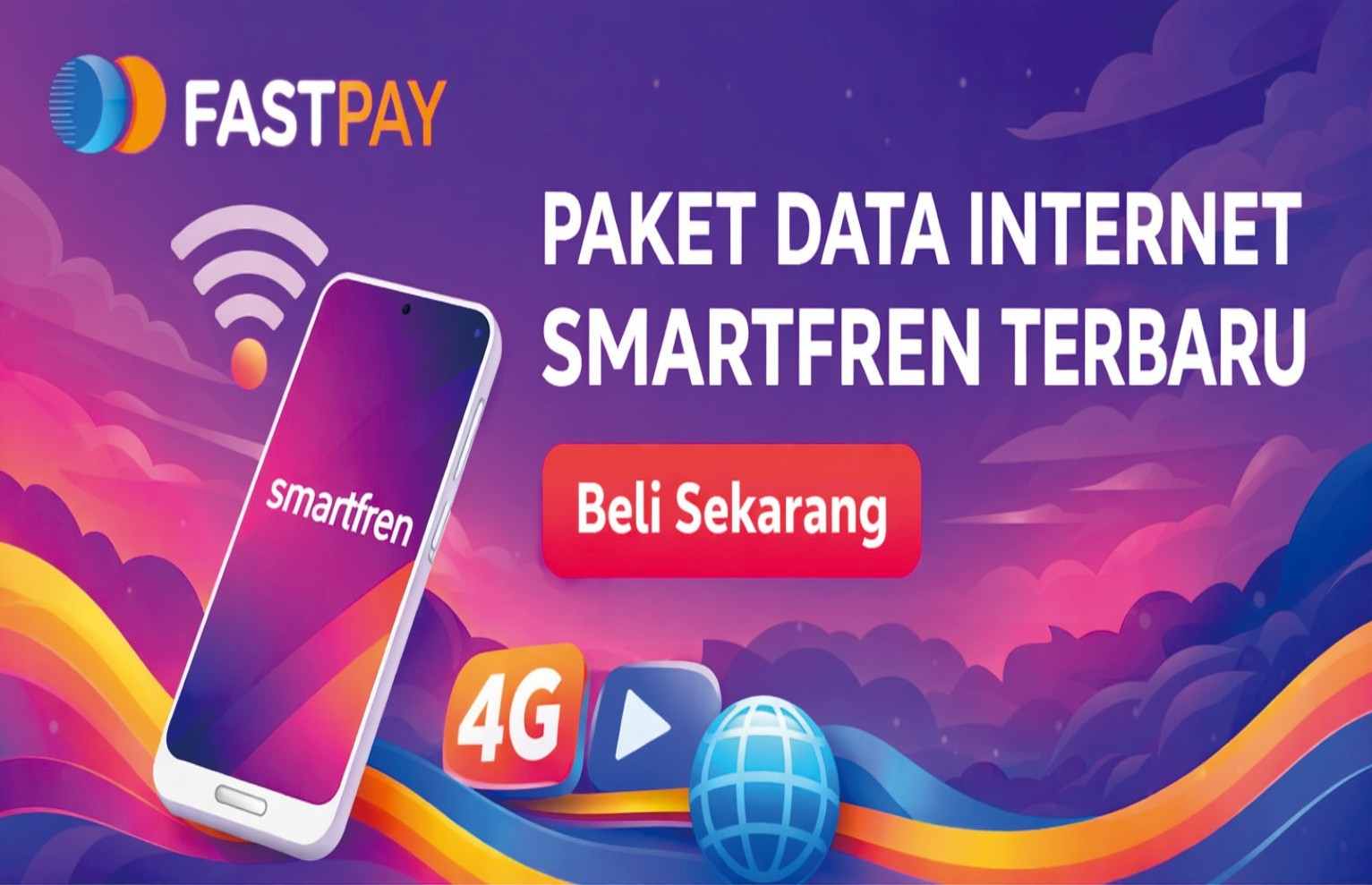 Harga Paket Data Smartfren terbaru di Fastpay