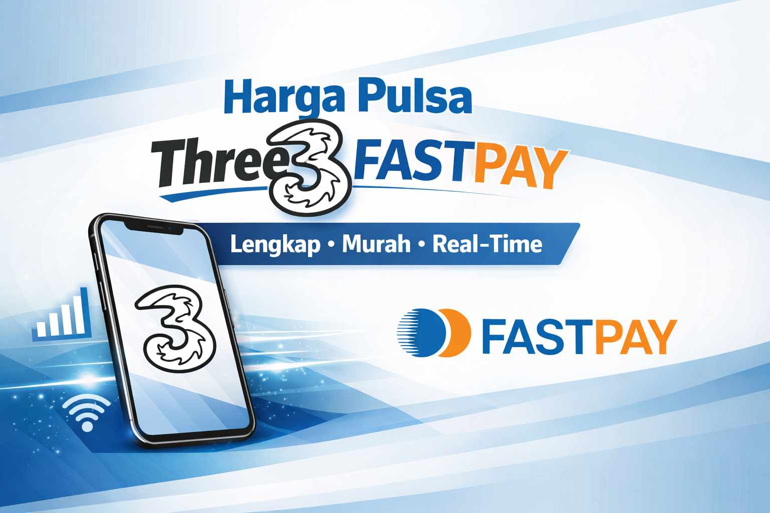 Harga Pulsa Three Terbaru Fastpay