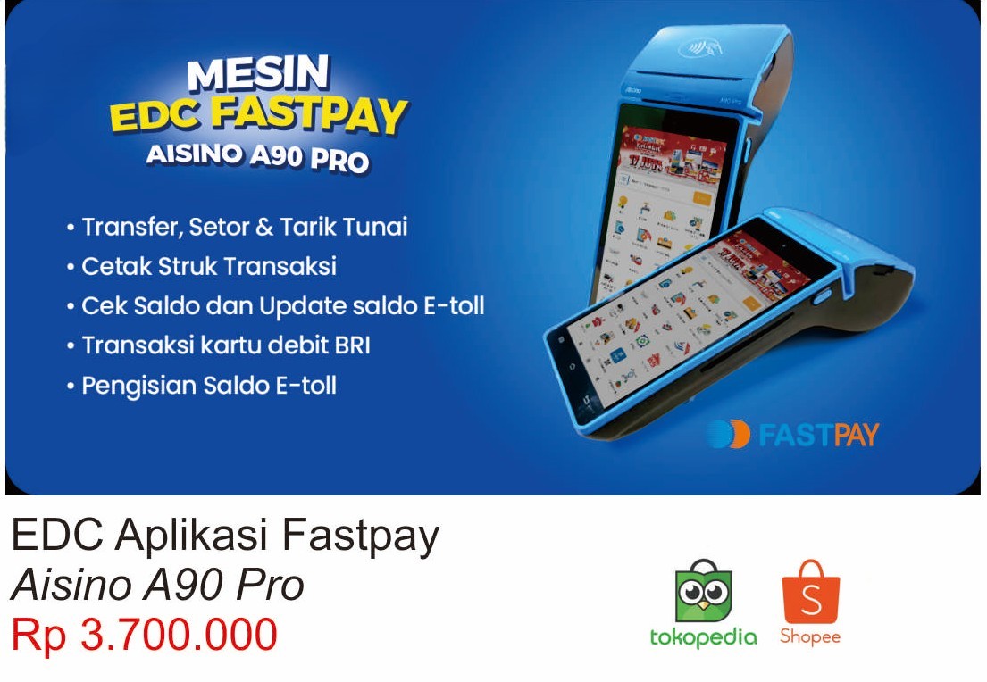 Mini ATM mesin edc fastpay 2026