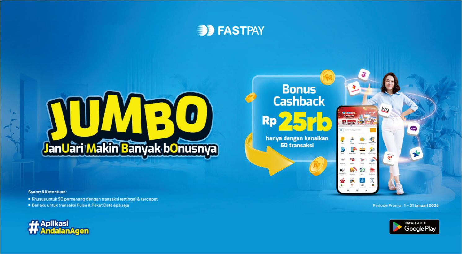 Prmo Fastpay 2026 - Jumbo - Januari Makin Banyak Bonusnya