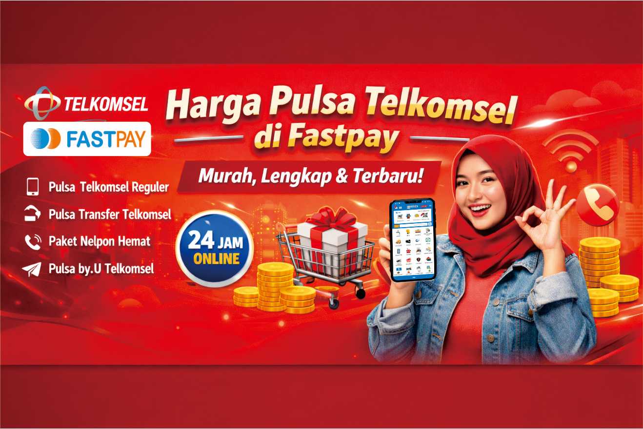 harga pulsa telkomsel di fastpay terbaru