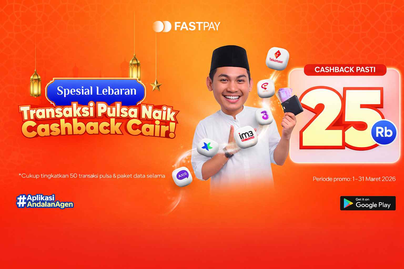 aplikasi fastpay - promo fastpay - bonus transaksi pulsa